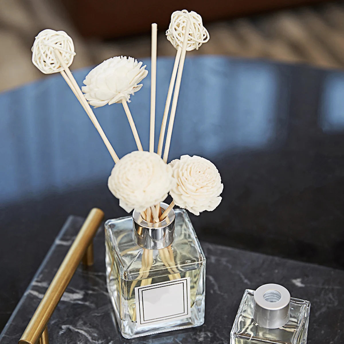 Extra Thick Rattan Diffuser Sticks - Replacement Reed Diffuser Sticks for Aromatherapy