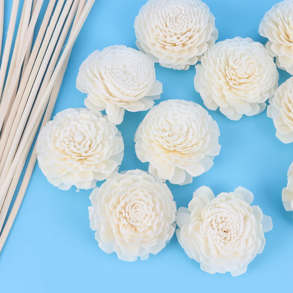 Extra Thick Rattan Diffuser Sticks - Replacement Reed Diffuser Sticks for Aromatherapy