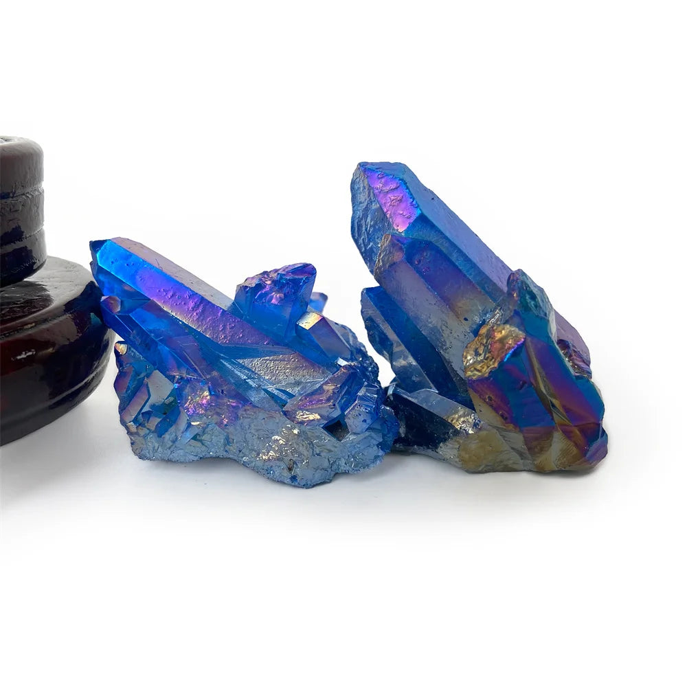 Electroplated Blue Crystal Geodes – Stunning Energy Healing Tools