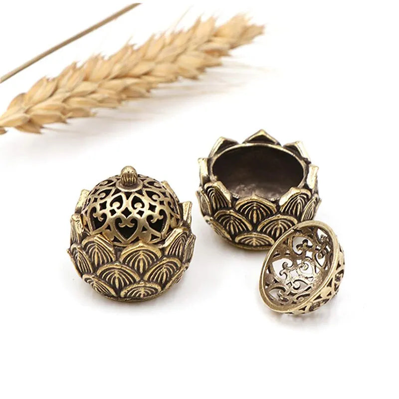 Lotus Incense Holder with Cone Burner