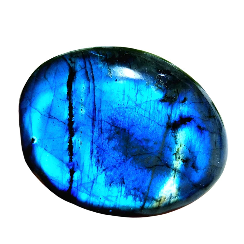 Labradorite Palm Stone – Spiritual Healing and Positive Energy