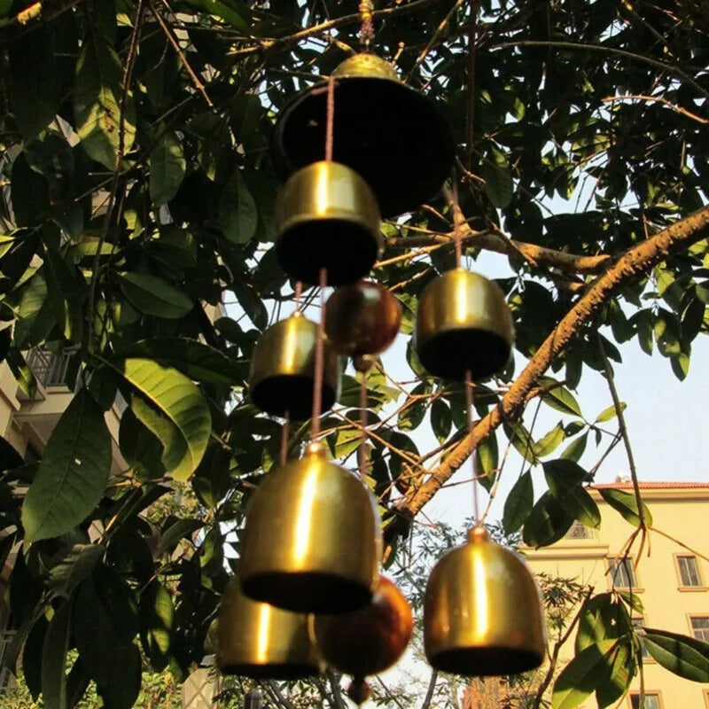 Metal Feng Shui Wind Chime for Home Decoration and Gifts