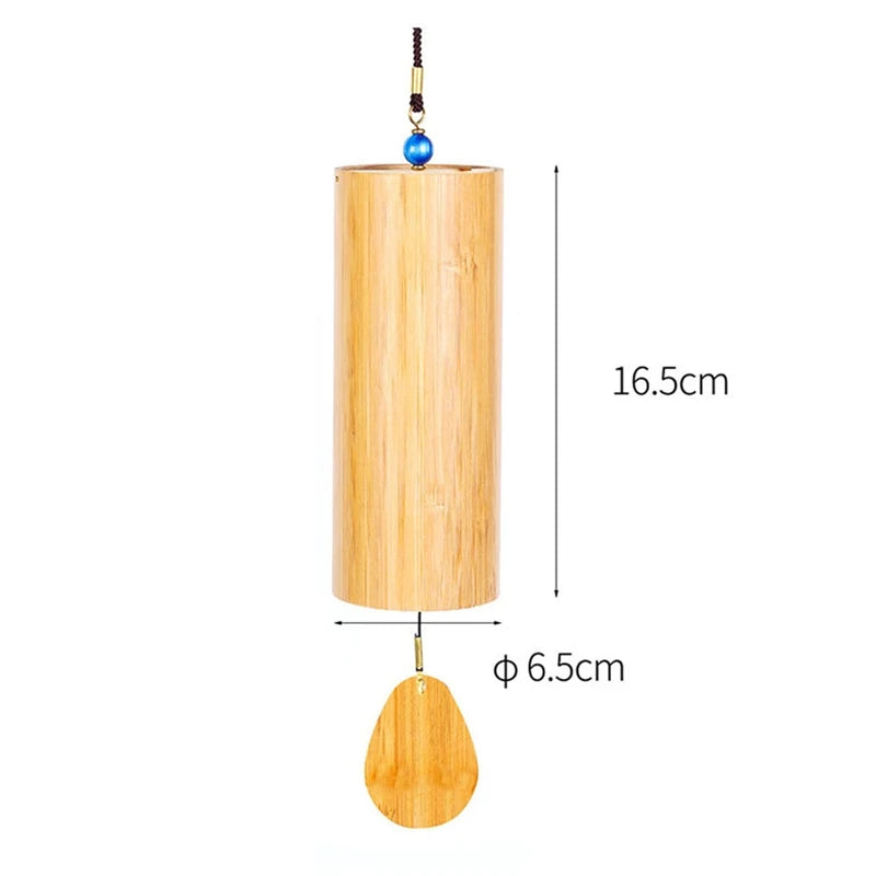 Chakra Bamboo Wind Chimes – Outdoor Meditation Chimes for Harmony and Tranquility