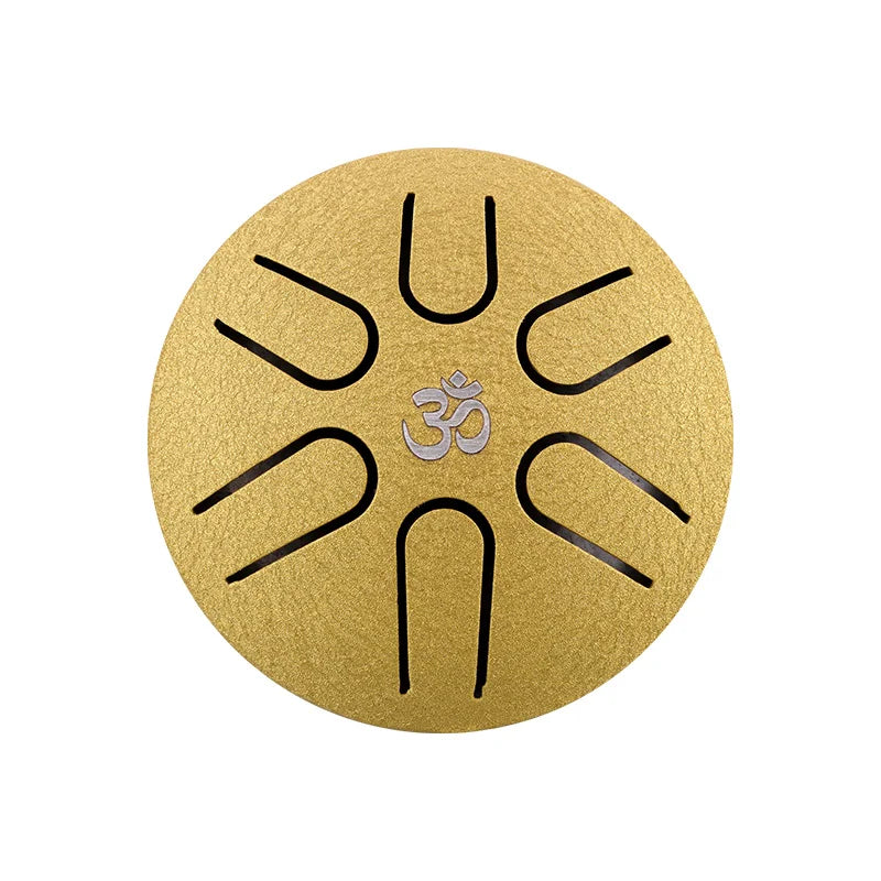 Mini Glucophone – Compact Steel Tongue Drum for Relaxation and Musical Exploration