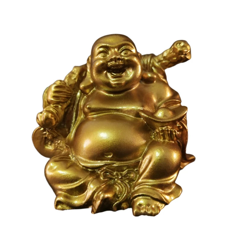 Handmade Maitreya Buddha Sculpture Figurine - Home & Garden Decoration