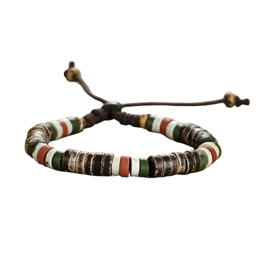 Vnox Holiday Natural Stone Beaded Bracelets – Adjustable and Stylish for Men and Women