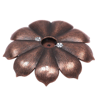 Incense Burner Alloy  – Lotus Design Stick Holder