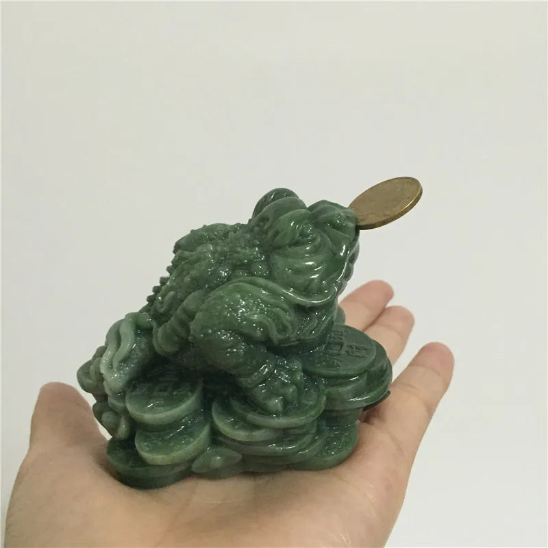 Handcrafted Resin Animal Statue – Feng Shui Decor for Luck and Prosperity