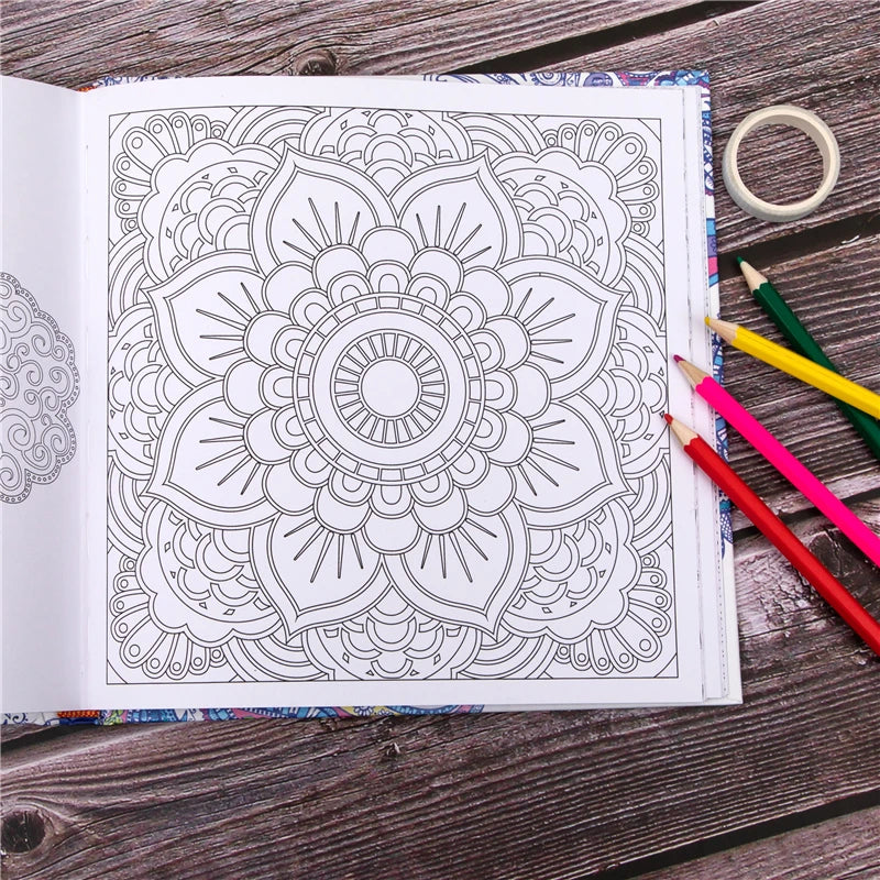 Mandalas Flower Coloring Book for All Ages