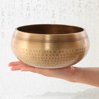 Handmade Nepal Tibetan Buddha Sound Bowl – Perfect for Meditation and Yoga