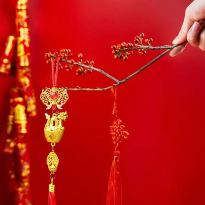 Dragon Hanging Decor Pendant - Symbol of Luck and Wealth