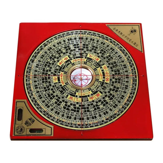 Professional Chinese Feng Shui Compass (Ying-Yang Luopan) – Essential Tool for Energy Measurement