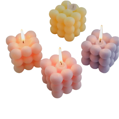 Bubble Cube Scented Candle