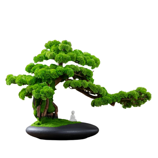 Living room welcome pine plant bonsai decoration indoor desktop simulation of green plant potted decoration art