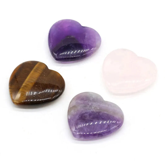 Natural Stone Crystal Amethyst Quartz Thumb Stone