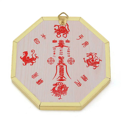 Dent Convex Bagua Feng Shui Mirror - 13cm Lucky Talisman for Positive Energy