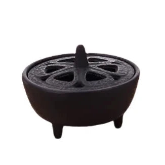 Retro Cast-Iron Incense Burner Holder