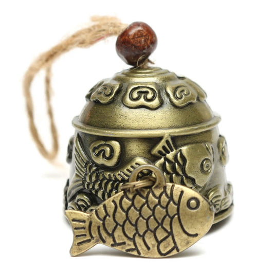 Chinese Dragon-Fish Pattern Wind Chimes - Auspicious Car and Home Decoration