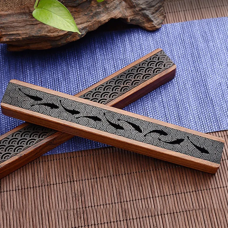 Retro Wooden Incense Holder