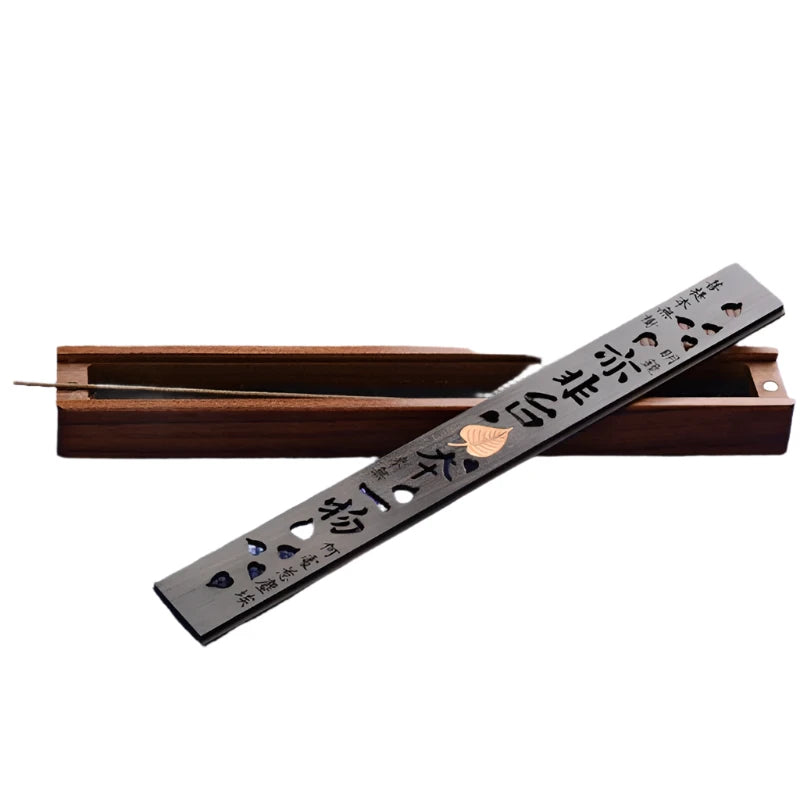 Retro Wooden Incense Holder