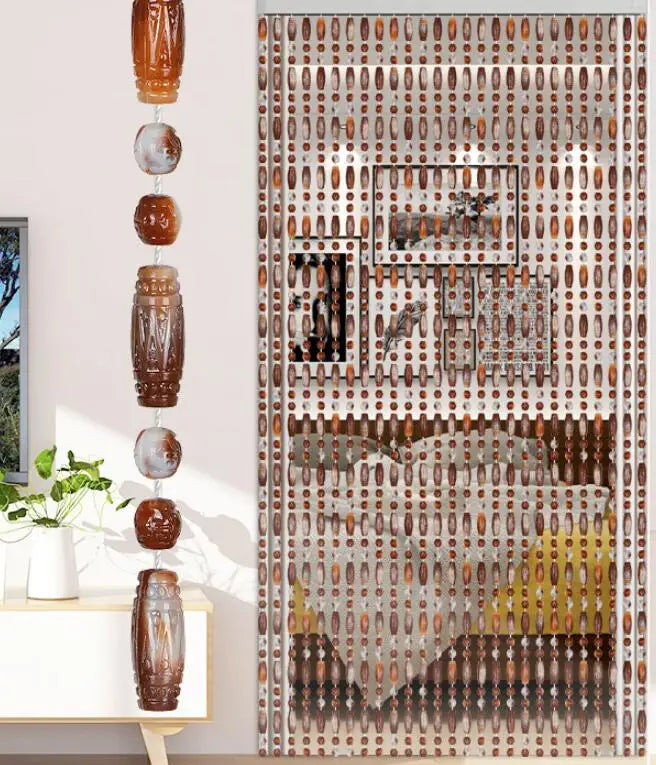 New Style Vase Bead Door Curtain – Interior Decoration & Feng Shui Hanging Ornaments