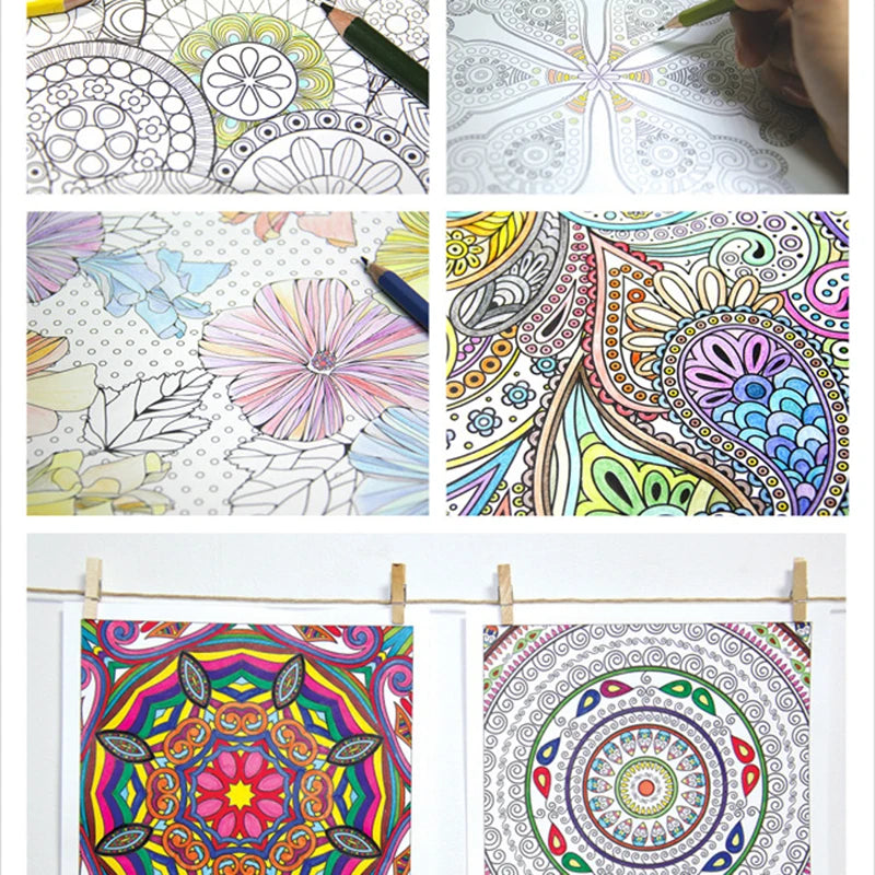 Mandalas Flower Coloring Book for All Ages