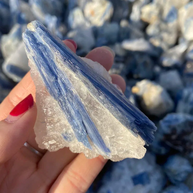 Natural Kyanite Crystal Specimen - Raw Gemstone Chip