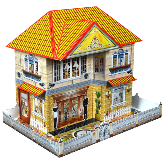 Ghost Paper Villa for Ancestral Sacrifice – Traditional Offering for Qingming Festival and Funerals