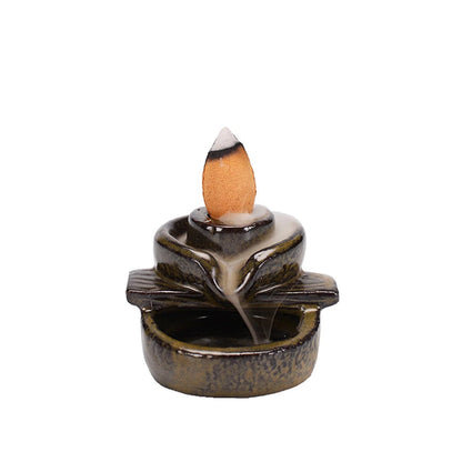 Retro Waterfall Incense Base