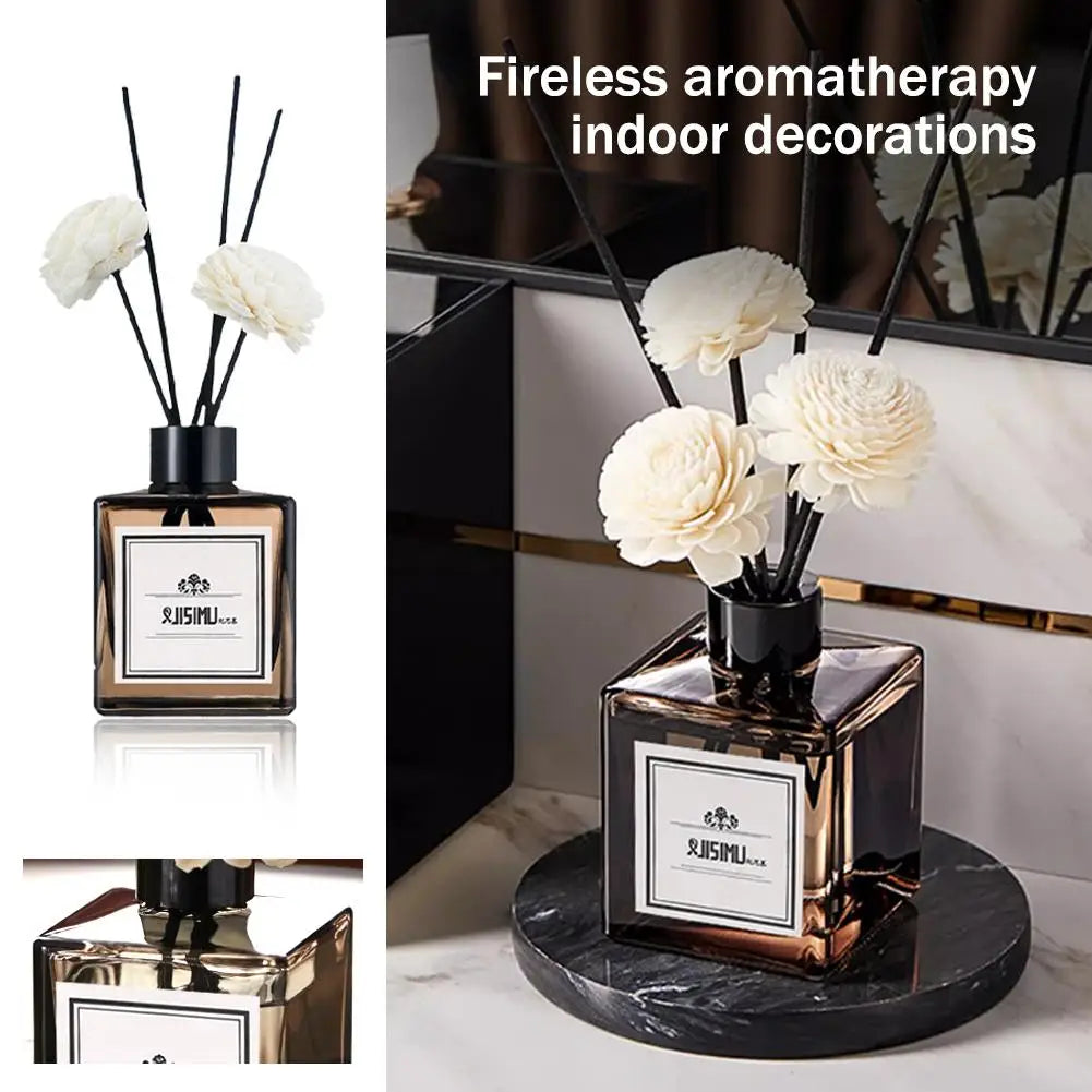 Aromatherapy Diffuser with Essential 50ml Oils - Fireless Home Fragrance Decor