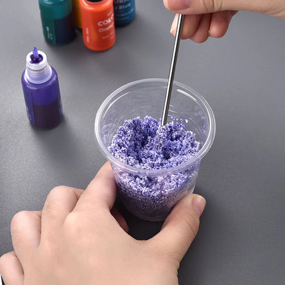 Colorful Candle Sand Wax