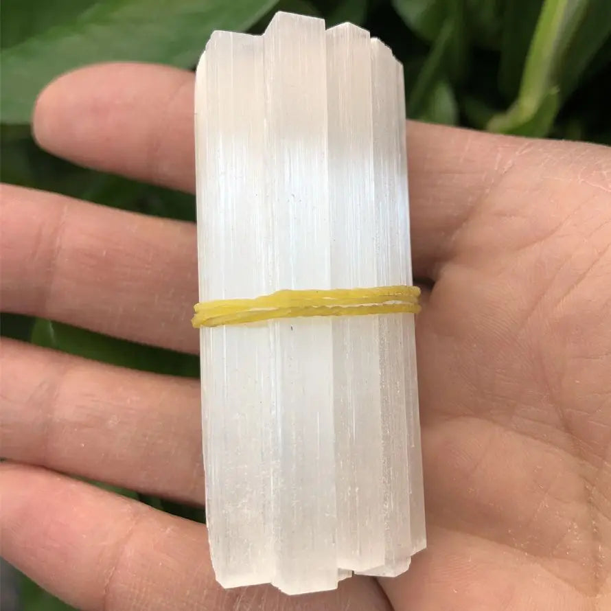 Selenite Natural Stone Rough Crystals Stick