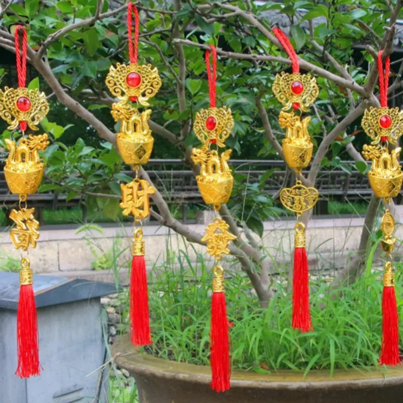 Dragon Hanging Decor Pendant - Symbol of Luck and Wealth