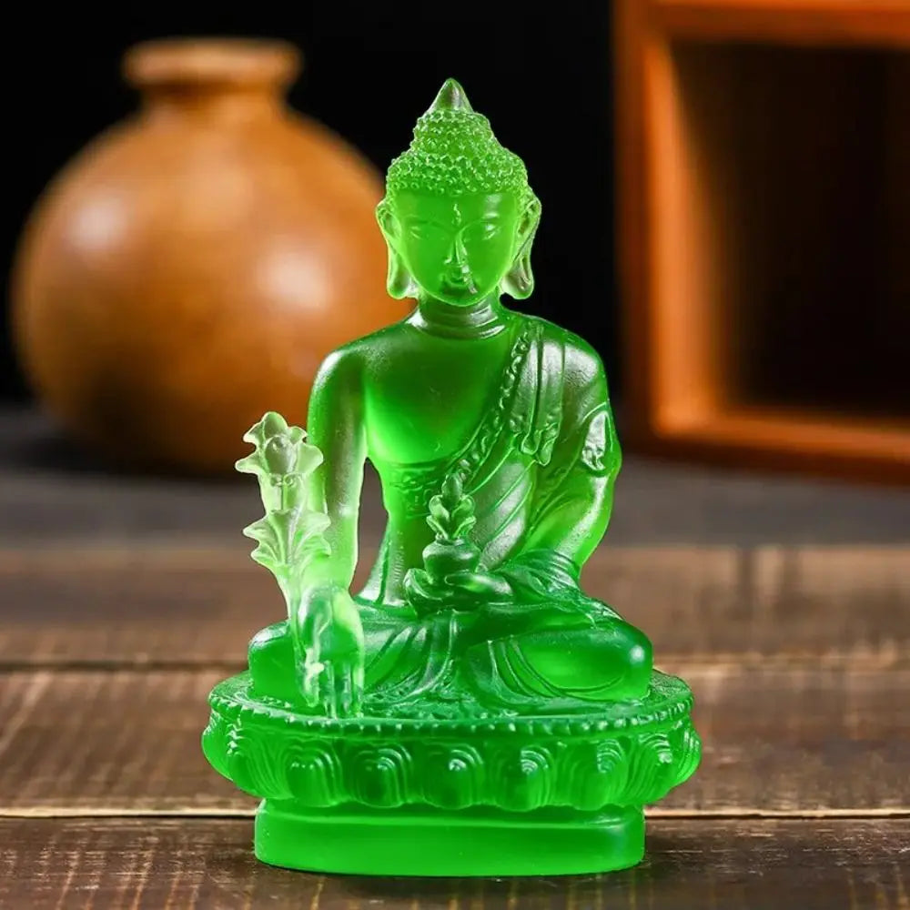 Resin Craft Medicine Buddha Statue