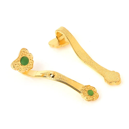 Golden Ruyi Gift Fortune Jewelry Chinese Jewelry Feng Shui Decoration