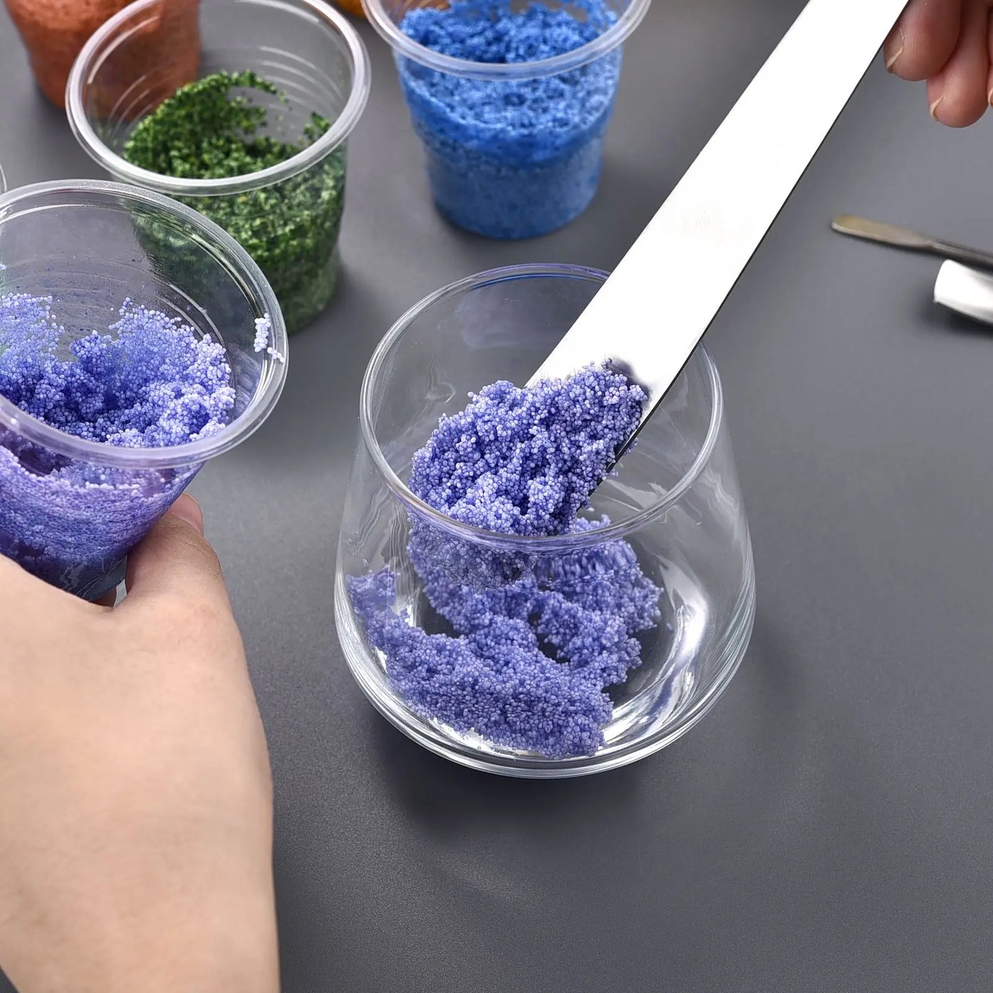 Colorful Candle Sand Wax