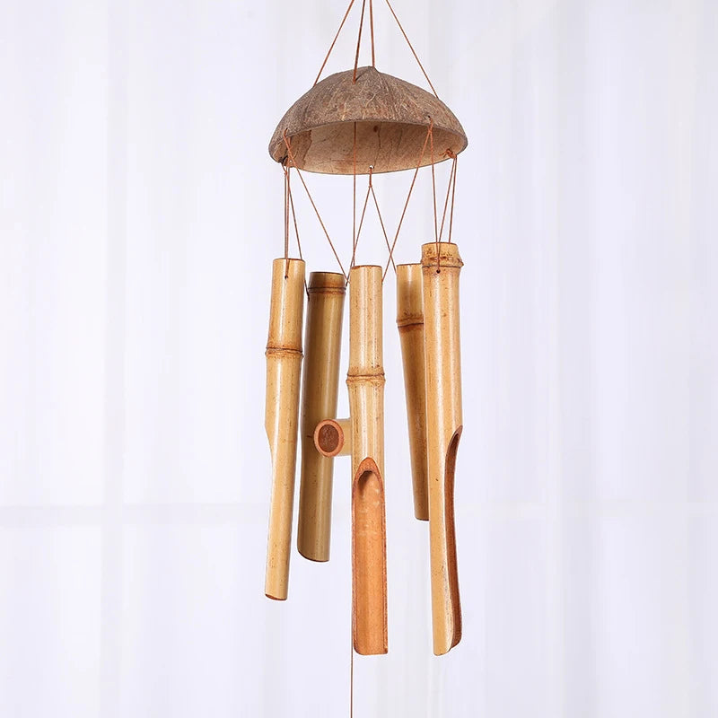 Handmade Bamboo Wind Chimes for Feng Shui: Soothing Tones and Positive Energy