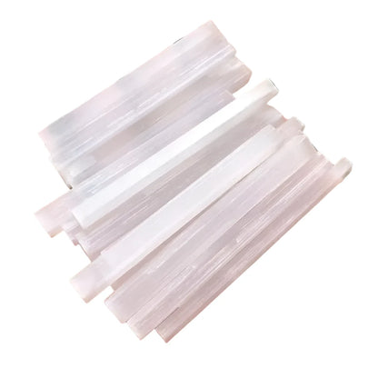 Selenite Natural Stone Rough Crystals Stick