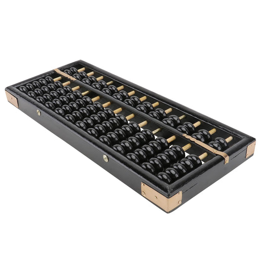 Durable Wooden 13-Digit Abacus for Kids - Educational Math Tool for Learning and Brain Development