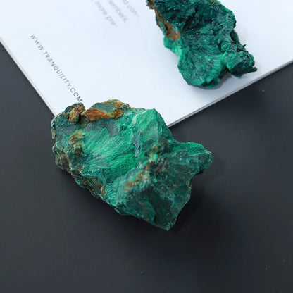 Natural Rough Malachite Stone – Vibrant Green Mineral Specimen