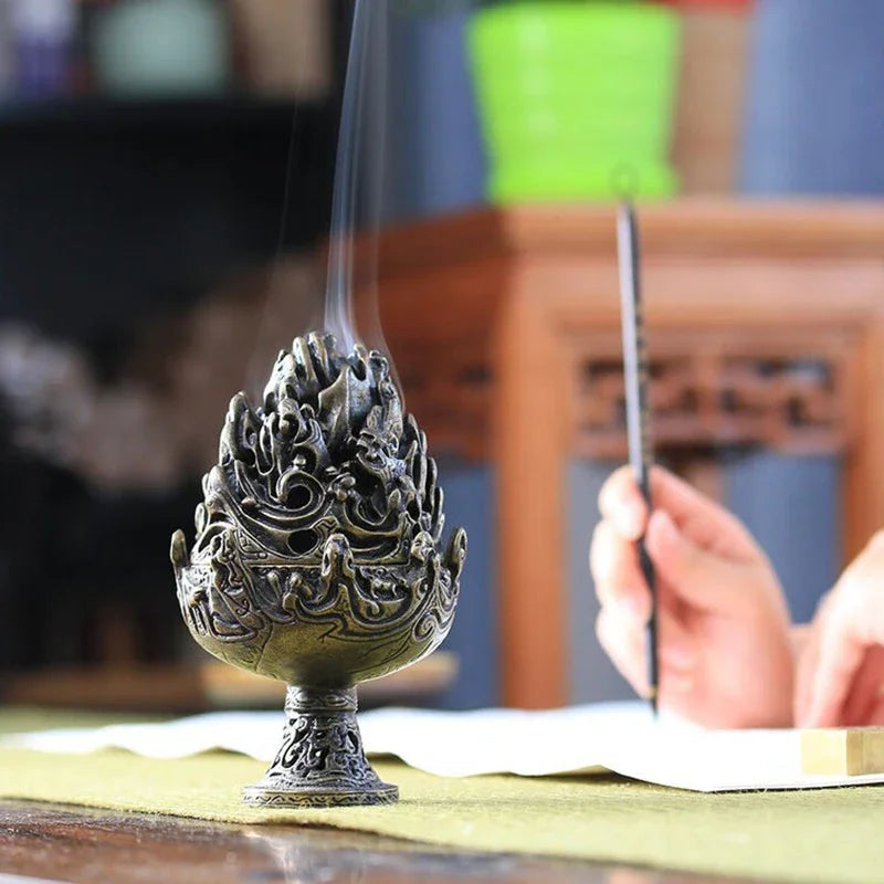 Alloy Mini Boshan Incense Burner