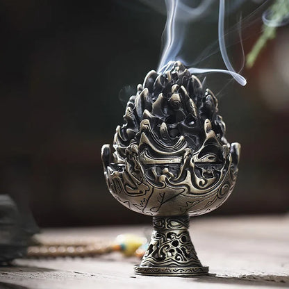 Alloy Mini Boshan Incense Burner