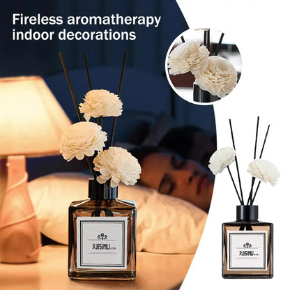 Aromatherapy Diffuser with Essential 50ml Oils - Fireless Home Fragrance Decor