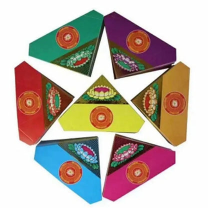 Chinese Ancestor Money Joss Paper Set – Folding Lotus Flower and Treasure Pot for Ancestral Worship