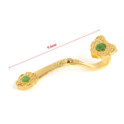 Golden Ruyi Gift Fortune Jewelry Chinese Jewelry Feng Shui Decoration