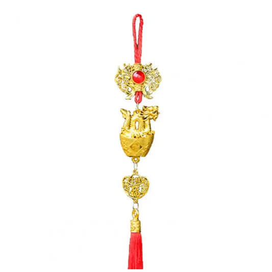 Dragon Hanging Decor Pendant - Symbol of Luck and Wealth