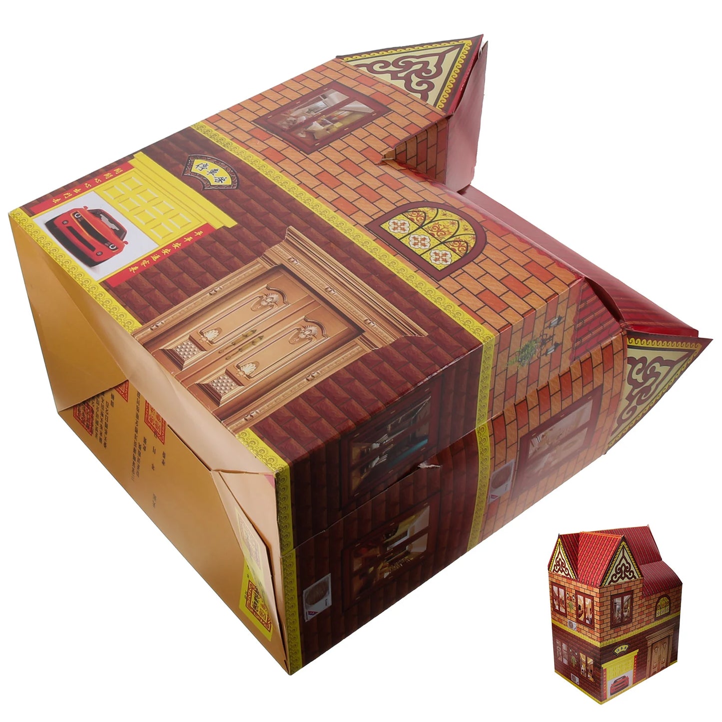 Ancestor Money Chinese Sacrifice Paper Villa – Traditional Offering for Ancestral Honor and Ghost Festivals