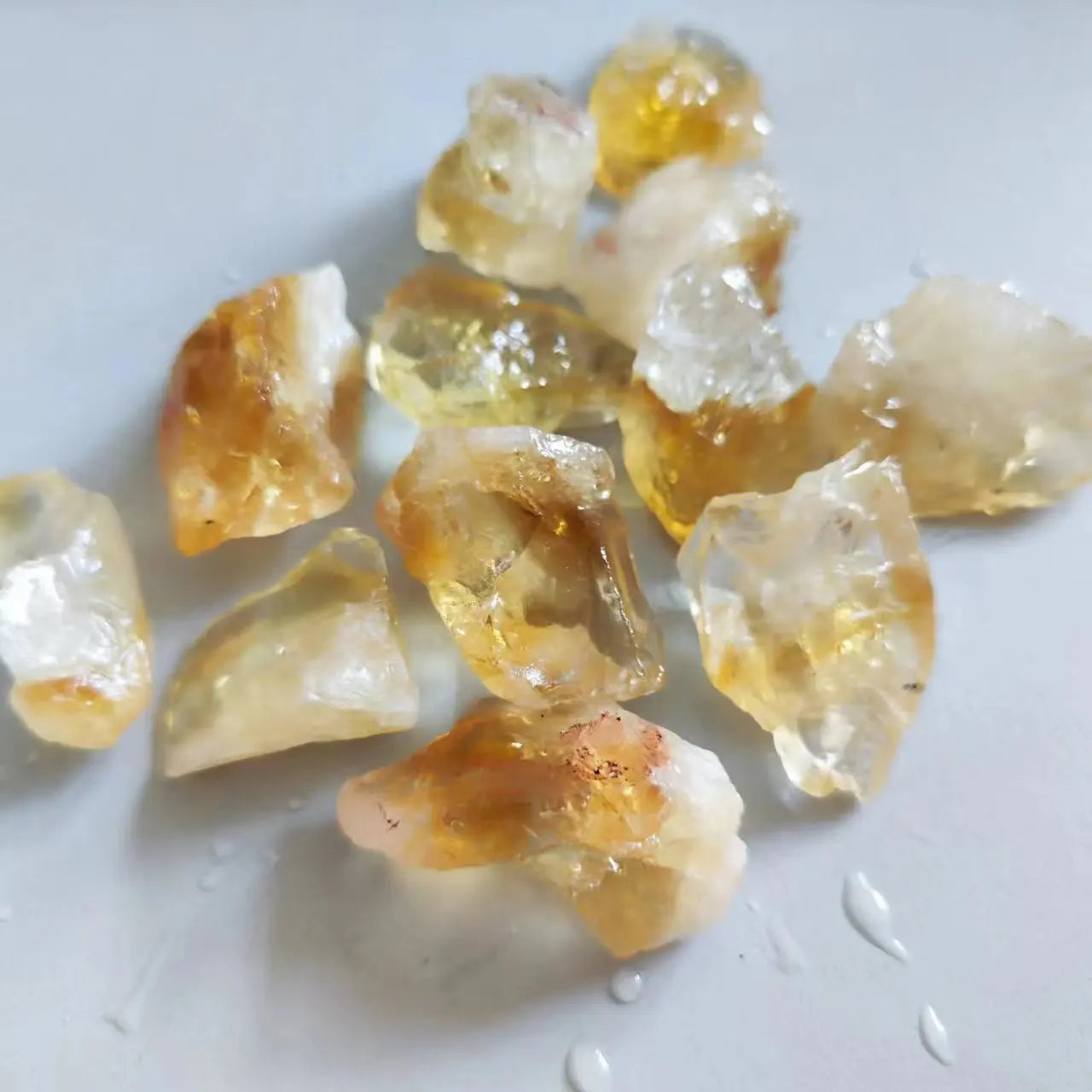 Natural Raw Citrine Stones – Healing Crystals for Decoration &amp; DIY Gifts