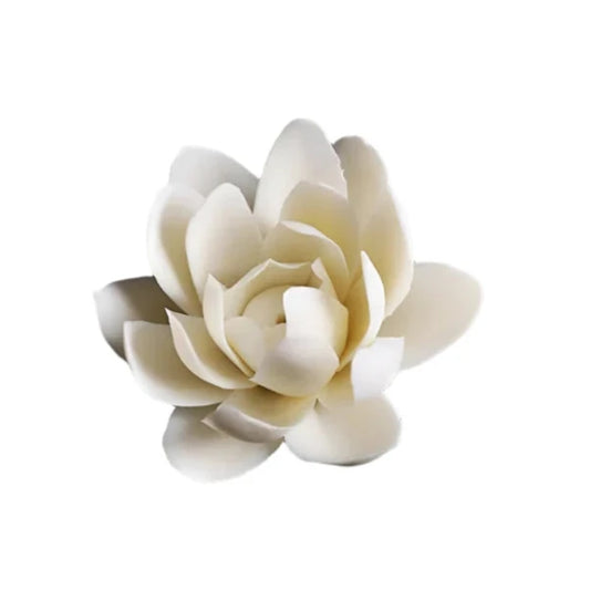 Ceramic White Lotus Incense Burner