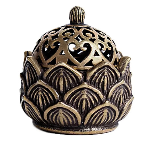 Lotus Incense Holder with Cone Burner